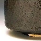 image of raku tea bowl