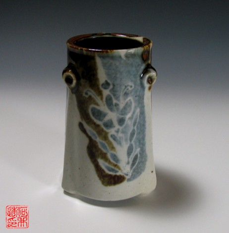 Seika Kaké Waké Vase by Kawai Tōru: click to enlarge