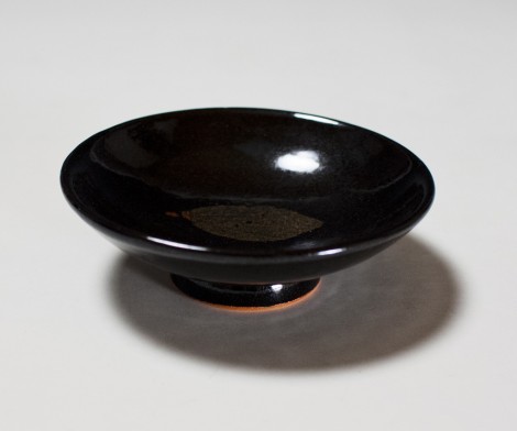 Hattenmoku Saké Cup by Tamaya Kōsei: click to enlarge
