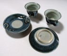 Gosu Senmon Tea Cup Set by Kawai Akiteru