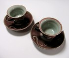 Shinsha Senmon Tea Cup Set by Kawai Akiteru