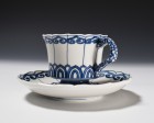 Sométsuké Tea Cup Set by Kanzan Shigeta