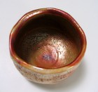 Yōhen-kin Enso Tea Ceremony Bowl by Suzuki Tomio