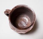 Murasaki Shino Coffee Cup by Suzuki Tomio