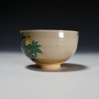 Spring Momiji Tea Ceremony Bowl by Kotoura Kiln