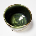 Ryokuyū Kinsai Tea Ceremony Bowl by Ikai Yūichi