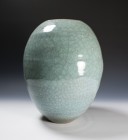 Seiji Celadon Tsubo Jar by Ikai Yūichi