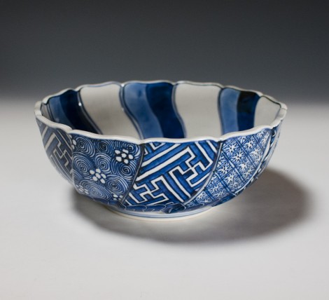 Sométsuké Decorative Bowl by Kanzan Shigeta: click to enlarge