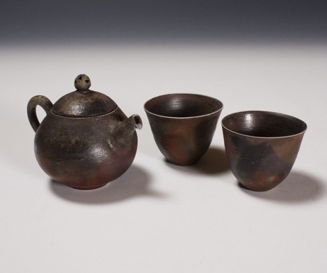 Mini Green Tea Set by Nagai Ken: click to enlarge