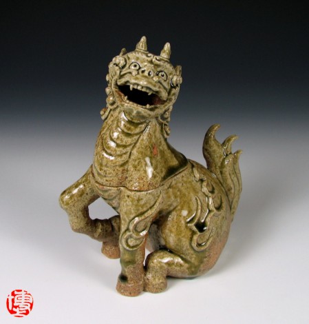 Kirin Incense Burner by Sawada Hiroyuki: click to enlarge