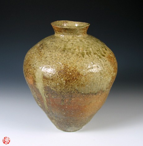 Iga Tsubo Jar by Sawada Hiroyuki: click to enlarge