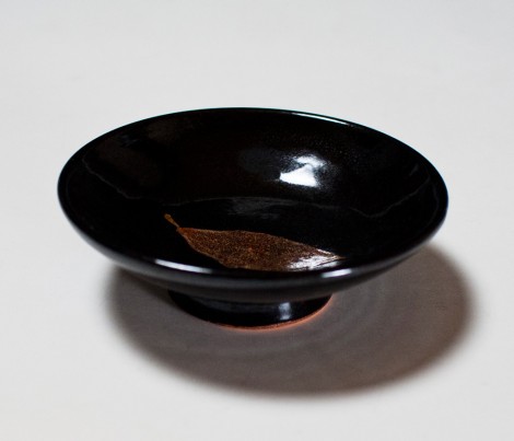 Hattenmoku Saké Cup by Tamaya Kōsei: click to enlarge