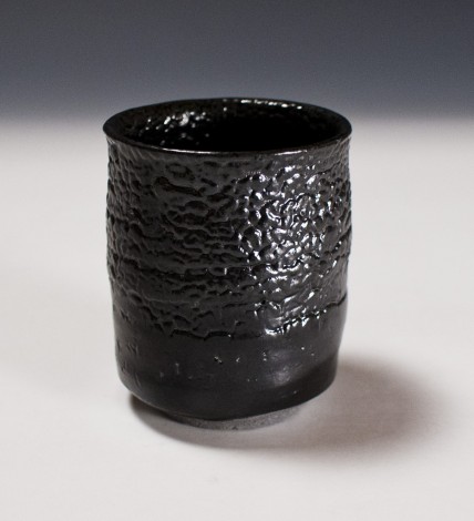 Tetsu-yū Green Tea Cup by Wada Tōzan: click to enlarge