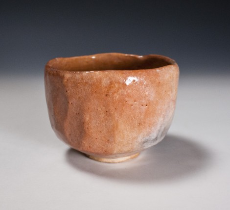 Raku Tea Ceremony Bowl by Wada Tōzan: click to enlarge