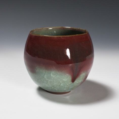 Seiji Kōsai Tea Ceremony Bowl by Ikai Yūichi: click to enlarge