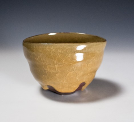Beishoku Seiji Tea Ceremony Bowl by Ikai Yūichi: click to enlarge