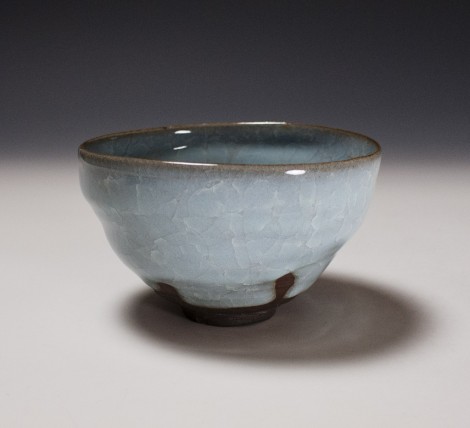 Geppaku Seiji Tea Ceremony Bowl by Ikai Yūichi: click to enlarge