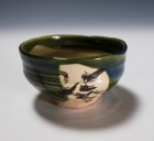 Oribé Tea Ceremony Bowl by Wada Tōzan