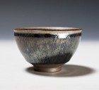 Tenmoku Yuwan Green Tea Cup Set by Kamada Kōji