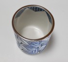 Sométsuké Green Tea Cup by Kanzan Shigeta
