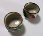 Yonsai Mentori Saké Cup Set by Kawai Tōru
