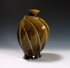 Ame-yū Mentori Vase by Kawai Tōru