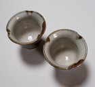 Gosu Tetsugaké Tea Cup Set by Kawai Tōru