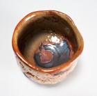Madara-kin Shino Tea Ceremony Bowl by Suzuki Tomio