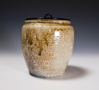 Yōhen Haikaburi Fresh Water Jar by Wada Tōzan