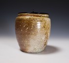 Yōhen Haikaburi Fresh Water Jar by Wada Tōzan