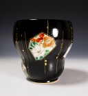 Kirikané Fresh Water Jar by Wada Tōzan