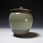 Haiyūsai Lidded Tsubo Jar by Ikai Yūichi