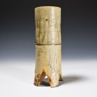 Haiyūsai Také Bamboo Vase by Ikai Yūichi