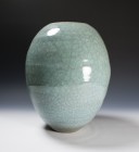 Seiji Celadon Tsubo Jar by Ikai Yūichi