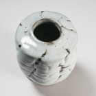 Hakuyūsai Ash Glazed Vase by Ikai Yūichi