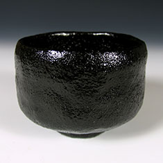 image of raku tea bowl